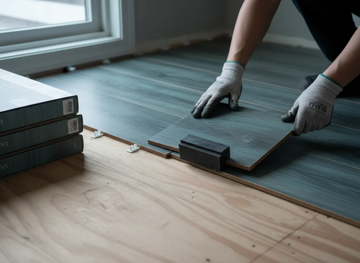 Luxury Vinyl Plank Installation company in Marengo, IL